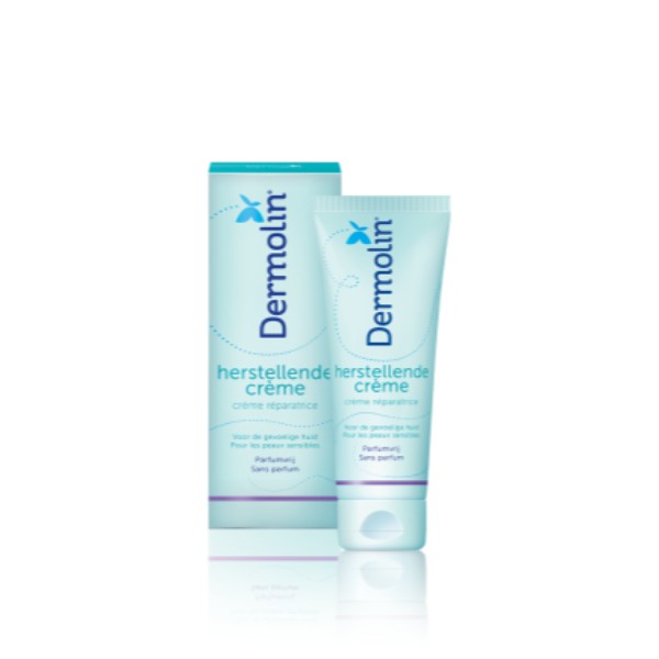 Dermolin Herstellende Crème 75ml Voor De Zeer Droge Huid
